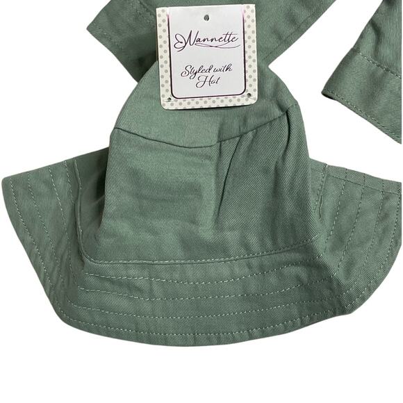 Nannette Floral 3 Piece Jacket Pant Set w/Bucket Hat size 6 - Picture 8 of 10